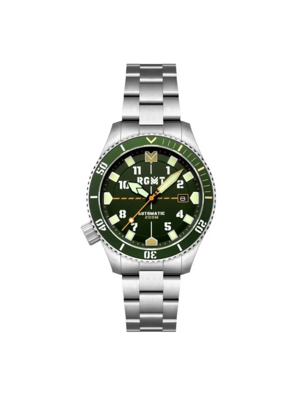 NWT Rgmt Recon Diver Automatic Green Dial Men's Watch
